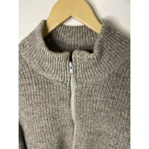 VTG 80s Orvis Men’s Full Zip Wool Cardigan Sweater Suede Patches Men XL- Read - Picture 16 of 16